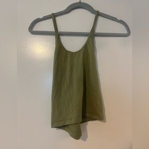 Green tank top from American Eagle